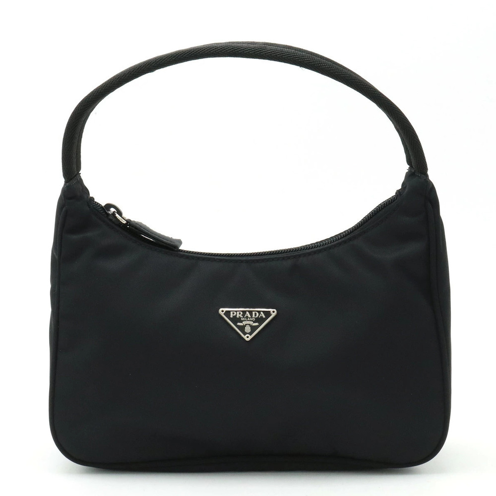 Prada Accessory Pouch Clutch Handbag Bag NERO Black